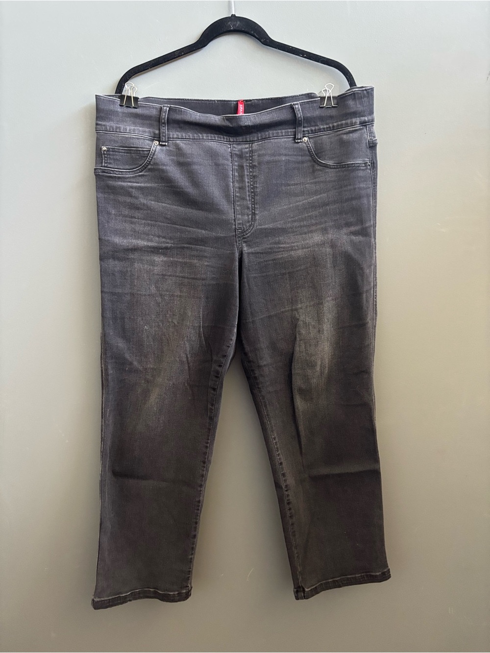 Spanx Women's Vintage Black Stretch Denim Jeans